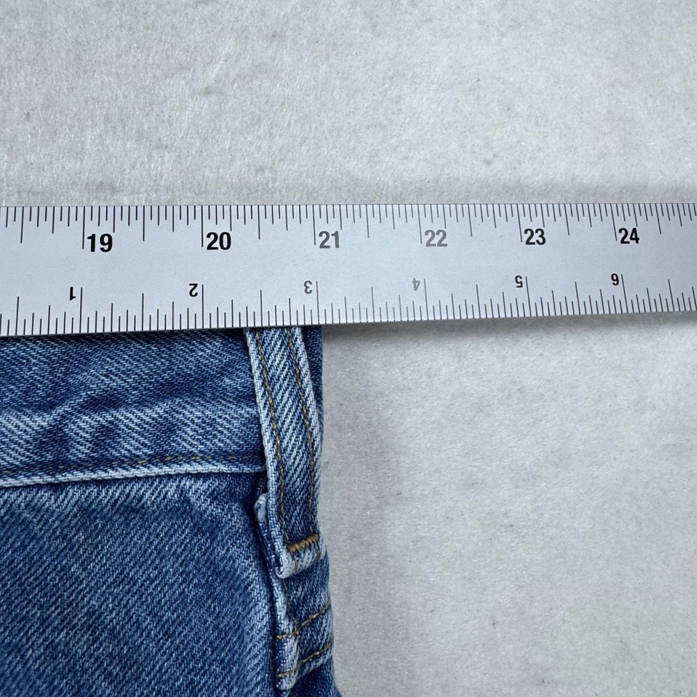Carhartt B17 STW Relaxed Fit Stonewash Blue Denim Jeans Mens 42x30 Workwear - Picture 9 of 11